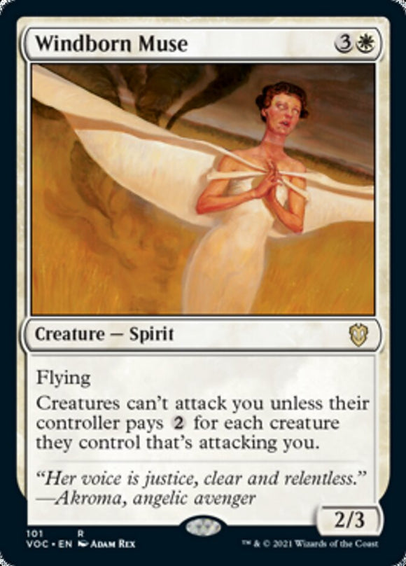Musa nacida del viento [Innistrad: Comandante del Juramento Carmesí] 