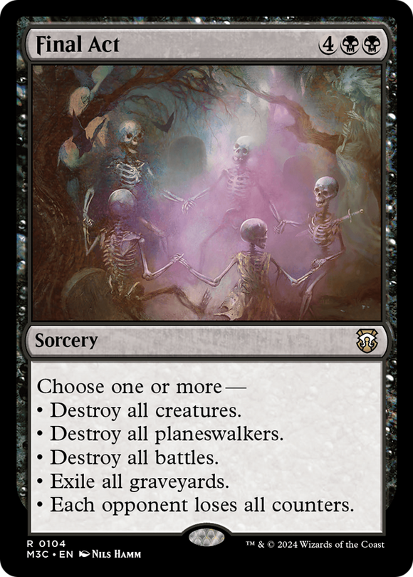 Acto final [Comandante de Modern Horizons 3] 