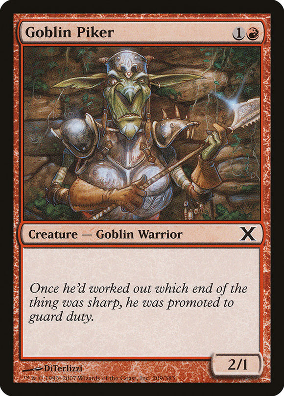 Goblin Piker [Décima edición] 