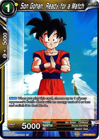 Son Gohan, listo para el combate (BT6-084) [Destroyer Kings] 