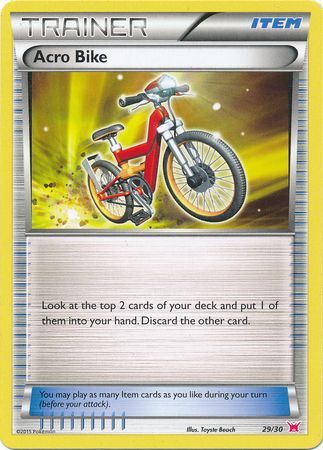 Bicicleta de acrobacia (29/30) [XY: Kit de entrenamiento 2 - Latias] 