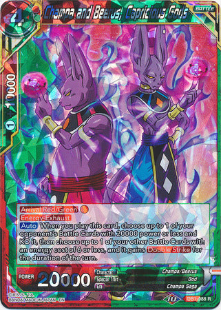 Champa y Beerus, dioses caprichosos (DB1-088) [Dragon Brawl] 