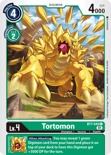 Tortomon [BT7-045] [Próxima aventura] 