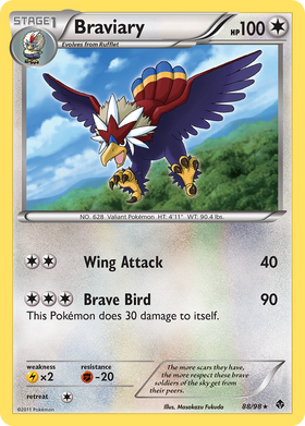 Braviary (88/98) [Blanco y negro: Potencias emergentes] 