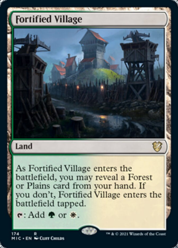Aldea fortificada [Innistrad: Comandante de Midnight Hunt] 