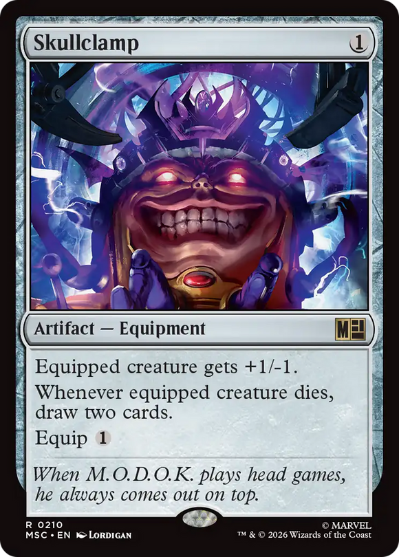 Skullclamp (Surge Foil) [Marvel Super Heroes Commander]