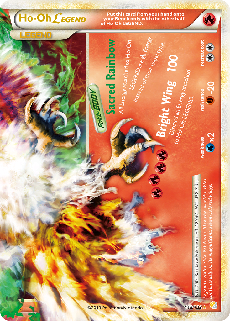 Ho-Oh LEGEND (112/123) [HeartGold & SoulSilver: Base Set]