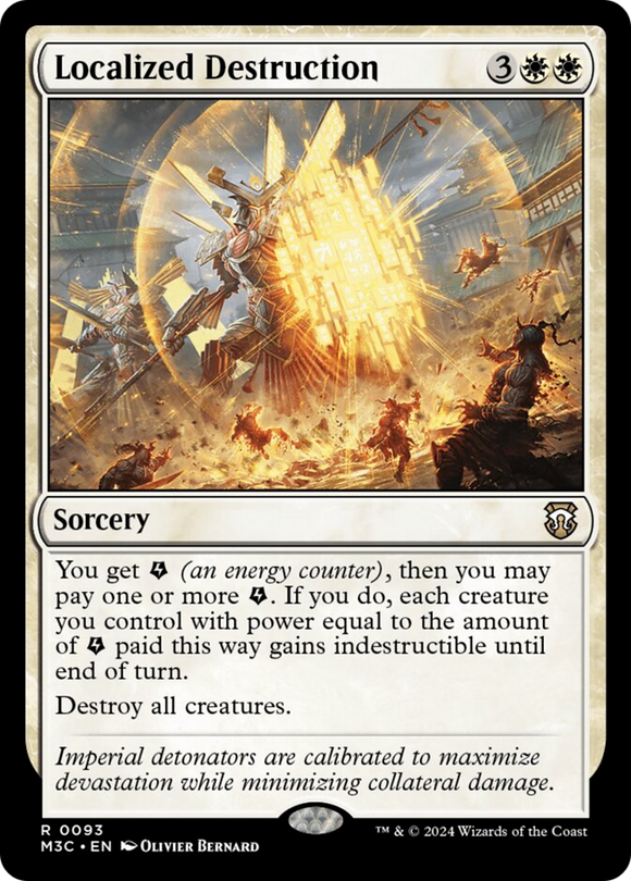 Destrucción localizada [Comandante de Modern Horizons 3] 