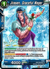 Jirasen, apuesta elegante (Torneo de Draft del Multiverso Divino) (DB2-049) [Tarjetas de promoción del torneo] 