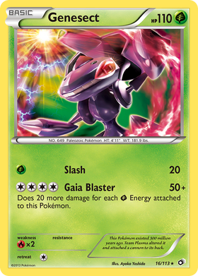 Genesect (16/113) [Blanco y negro: tesoros legendarios] 