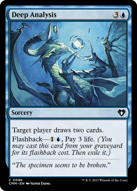 Análisis profundo [Commander Masters] 
