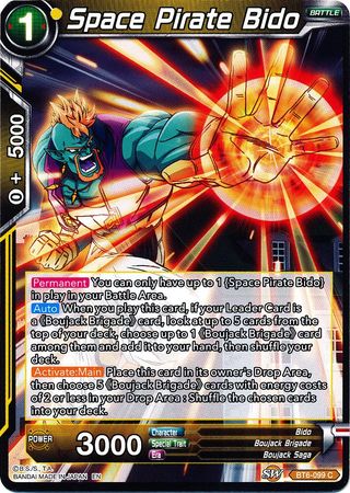 Pirata espacial Bido (BT6-099) [Reyes destructores] 