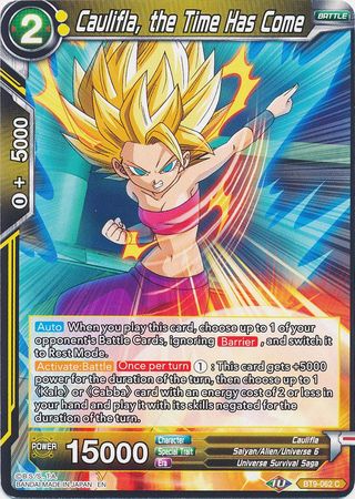 Caulifla, ha llegado el momento (BT9-062) [Embestida universal] 
