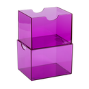 Dragon Shield: Strongbox - Clear Purple-5