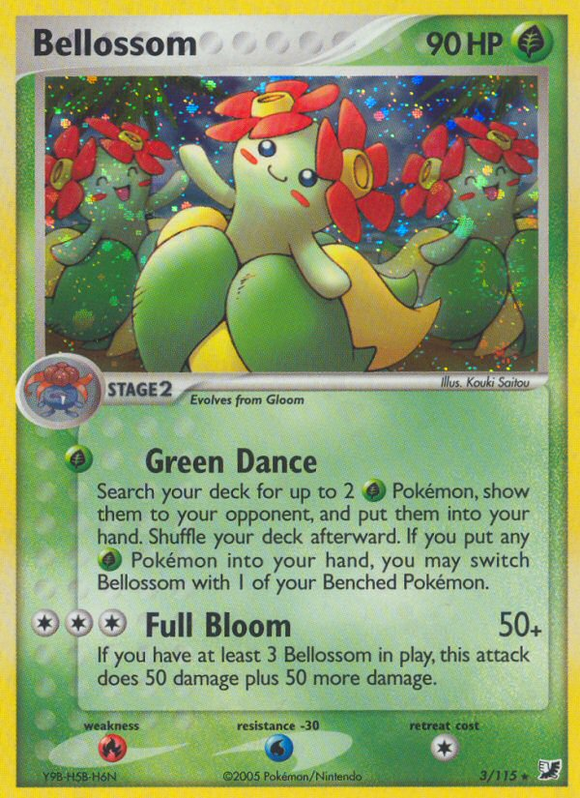 Bellossom (3/115) [EX: Fuerzas invisibles] 