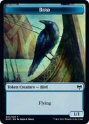 Bird (005) // Soldier Double-Sided Token [Kaldheim Commander Tokens]-1