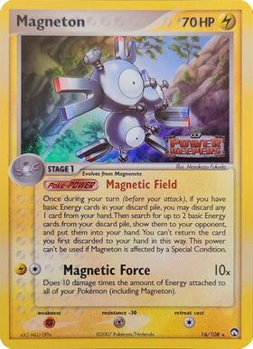 Magneton (16/108) (Estampado) [EX: Guardianes del poder] 