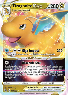 Dragonite VSTAR (050/078) [Pokémon GO] 