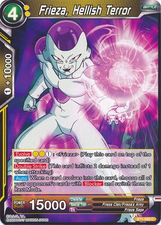 Freezer, Terror Infernal (BT1-088) [Batalla Galáctica] 