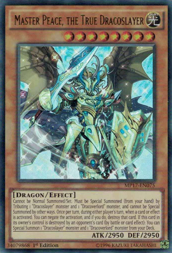 Maestro Paz, el verdadero cazador de dragones [MP17-EN075] Ultra raro 