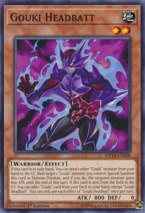 Gouki Headbatt [MP18-EN108] Común 