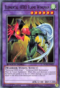 HÉROE Elemental Ala de llama [SGX1-ENA21] Común 