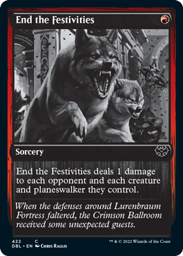 Fin de las festividades [Innistrad: Doble función] 
