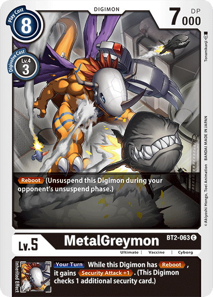 MetalGreymon [BT2-063] [Lanzamiento de la versión especial Booster 1.0] 