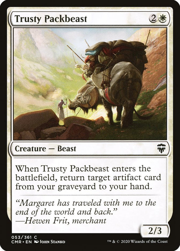 Bestia de carga confiable [Commander Legends] 