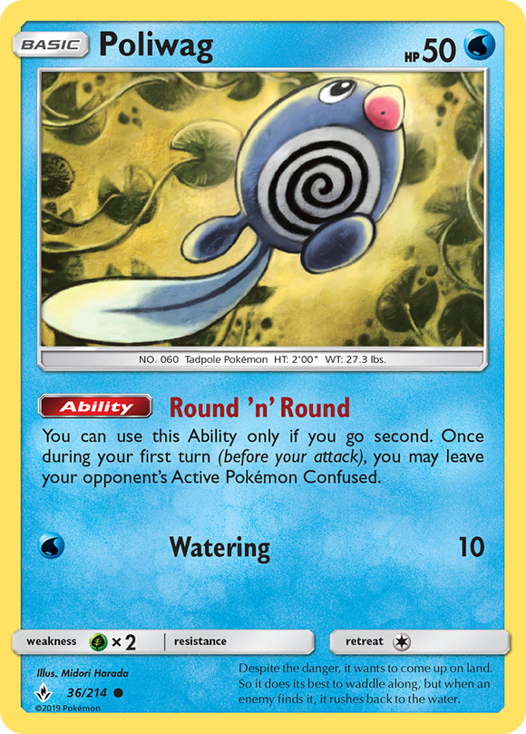 Poliwag (36/214) [Sol y Luna: Lazos inquebrantables] 