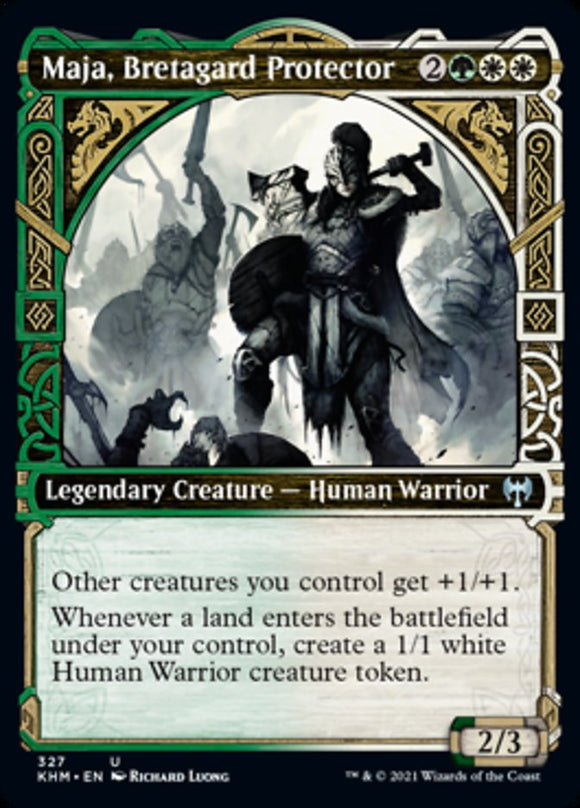 Maja, protectora de Bretagard (escaparate) [Kaldheim] 