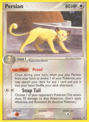 Persa (50/113) [Ejemplo: especie Delta] 