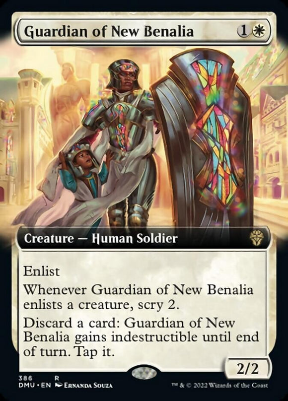 Guardián de Nueva Benalia (ilustración ampliada) [Dominaria United] 