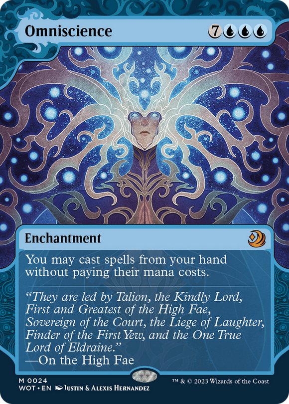Omnisciencia [Wilds of Eldraine: Enchanting Tales] 