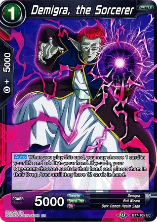 Demigra, el Hechicero (BT7-105) [El Asalto de los Saiyans] 