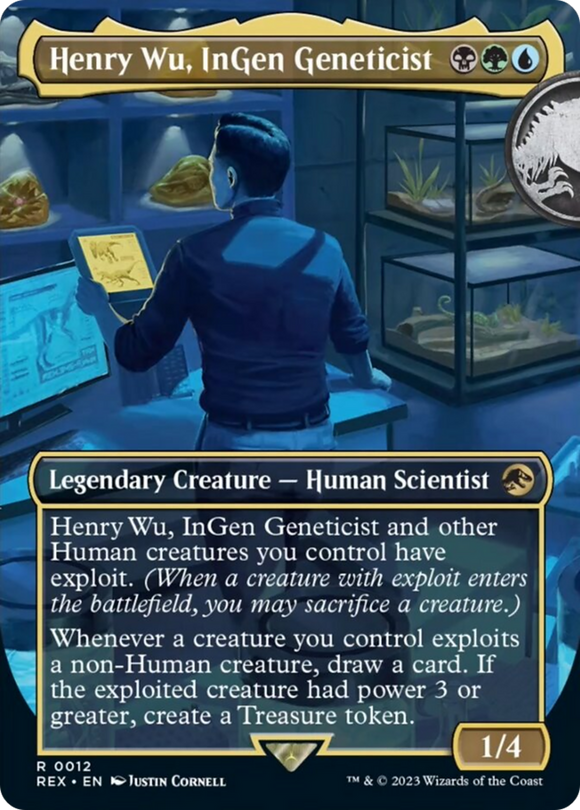 Henry Wu, genetista de InGen (Borderless) [Colección Jurassic World] 