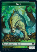 Beast (011) // Insect Double-Sided Token [Commander 2021 Tokens]-1