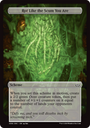 Rot Like the Scum You Are (Full Art) [Duskmourn: Archenemy]-1