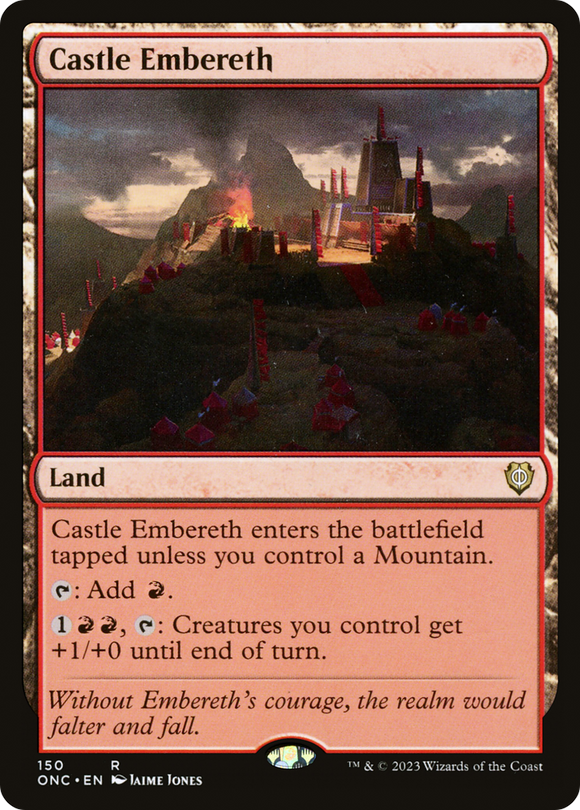 Castillo Embereth [Phyrexia: Todos serán un solo comandante] 