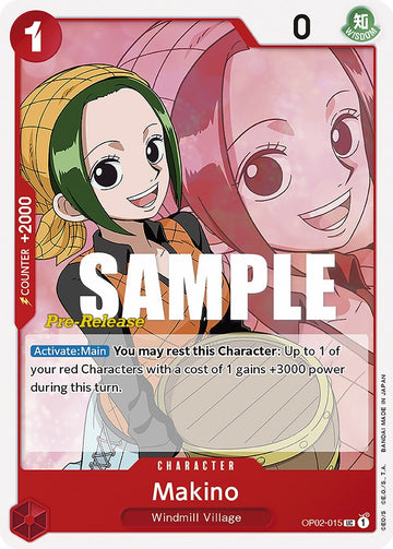 Makino [Tarjetas de prelanzamiento de Paramount War] 