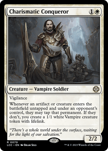 Conquistador carismático [Comandante de Las Cavernas Perdidas de Ixalan] 