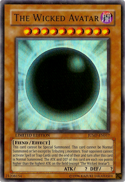 El Avatar Malvado [JUMP-EN017] Ultra Raro 