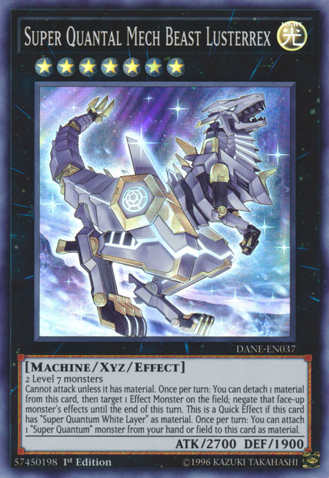 Bestia Mech Super Quantal Lusterrex [DANE-EN037] Super Raro 