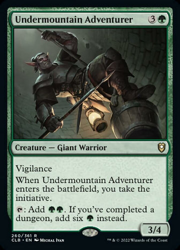 Aventurero de las Montañas Bajas [Commander Legends: Battle for Baldur's Gate] 