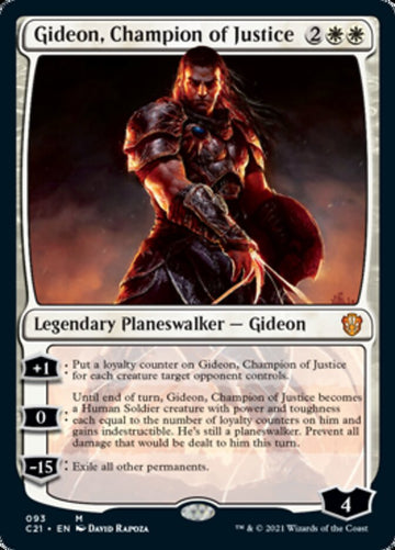 Gedeón, campeón de la justicia [Commander 2021] 
