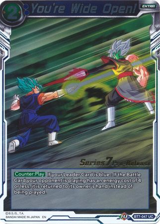 ¡Estás completamente abierto! (BT7-047_PR) [Promociones previas al lanzamiento de Asalto de los Saiyans] 