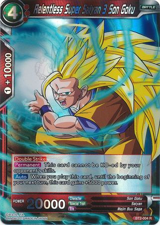 Son Goku, el implacable Super Saiyan 3 (BT2-004) [Union Force] 
