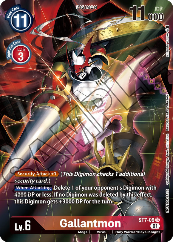 Gallantmon [ST7-09] (Juego de cartas del Tamer 1) [Mazo inicial: Promociones de Gallantmon] 