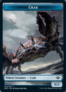 Crab // Food (18) Double-Sided Token [Modern Horizons 2 Tokens]-1