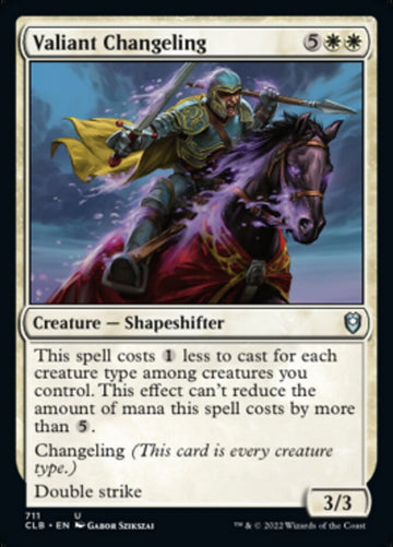 Cambiante valiente [Commander Legends: Battle for Baldur's Gate] 